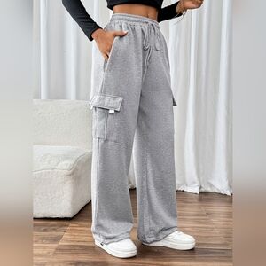 Perfee Drawstring Elastic Waist Joggers with Pockets